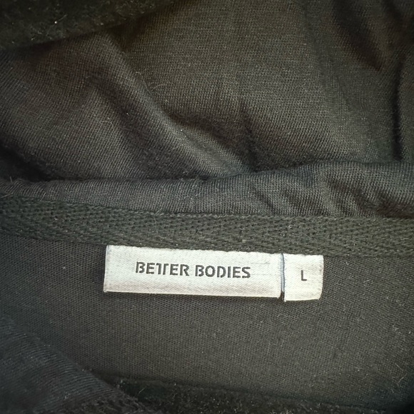 Better Bodies Astor L/S Hoodie Pump Cover Size Large. - Picture 3 of 4